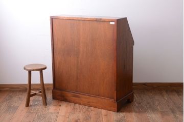 中古 九州民芸家具 ライティングビューロー
