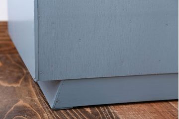 アンティーク家具　アンティーク　おしゃれなペイントレコードケース(収納棚)