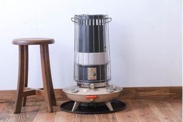 アンティーク雑貨　昭和レトロ　ナショナル　松下電器　古い石油ストーブ(箱付き)