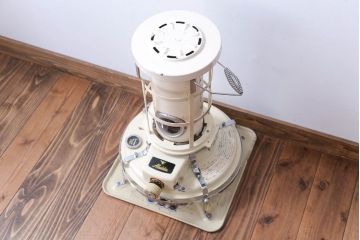 アンティーク雑貨　昭和レトロ　アラジンストーブ　J390001(替え芯付き)