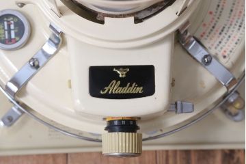 アンティーク雑貨　昭和レトロ　アラジンストーブ　J390001(替え芯付き)