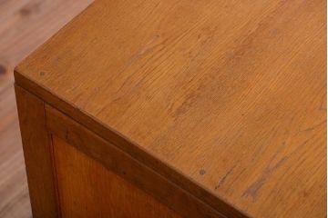 レトロ家具　昭和レトロ　古い木製のアンティーク片袖机