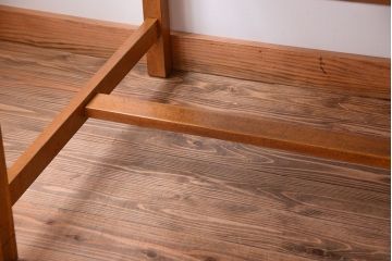 レトロ家具　昭和レトロ　古い木製のアンティーク片袖机