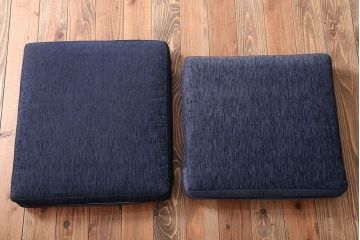 中古　CHLOROS(クロロス)　シンプルでお洒落なチーク材の1人掛けアームソファ