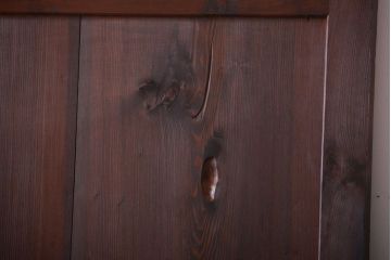 古民具・骨董　古い木の味わい深いアンティーク板戸4枚セット