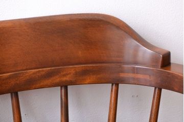 中古　九州民芸家具　アームチェア(キャプテンチェア)
