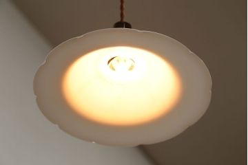 アンティーク　おしゃれで可愛いレトロな電笠