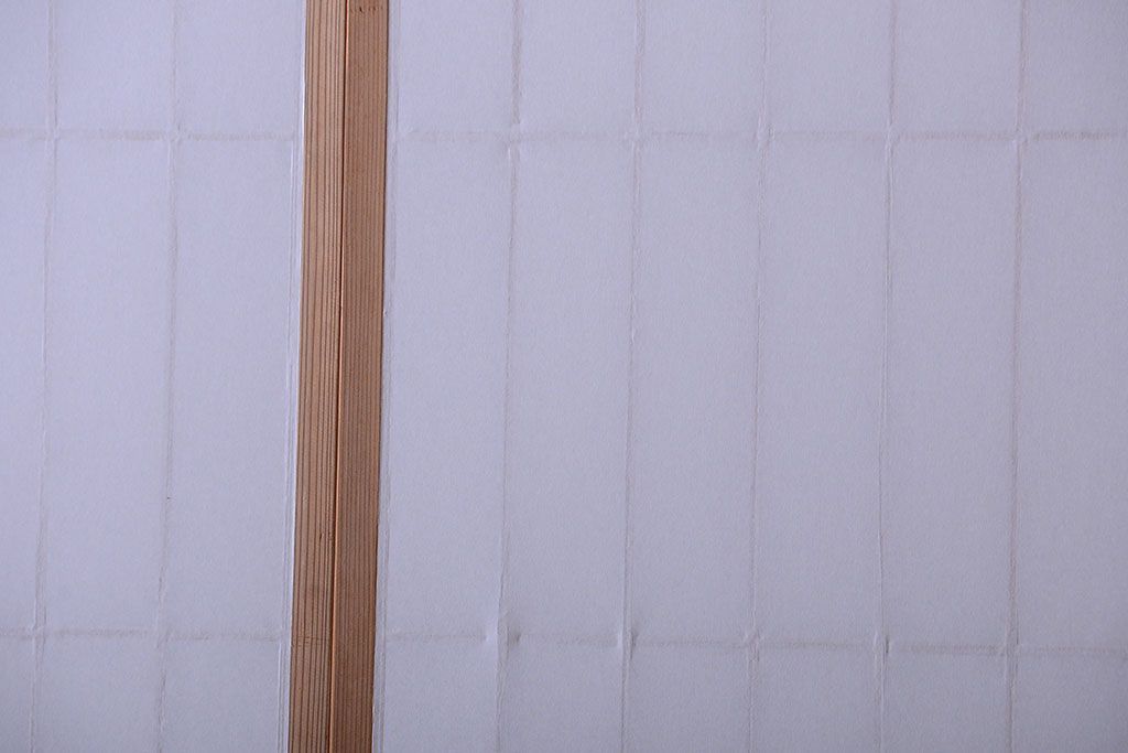 和製アンティーク　レトロな古い木の障子戸