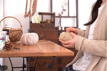ヴィンテージ家具　アメリカビンテージ　WHITE(ホワイト)ミシンテーブル