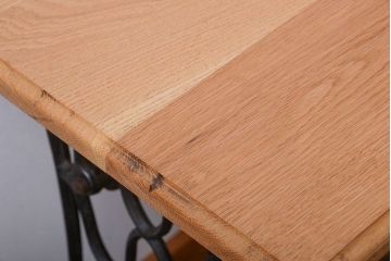 アンティーク　シンガーミシンレッグをリメイクしたデスク(1)
