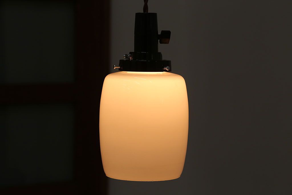 和製アンティーク　シンプルな電笠天井照明(1)