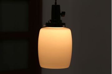 和製アンティーク　シンプルな電笠天井照明(1)