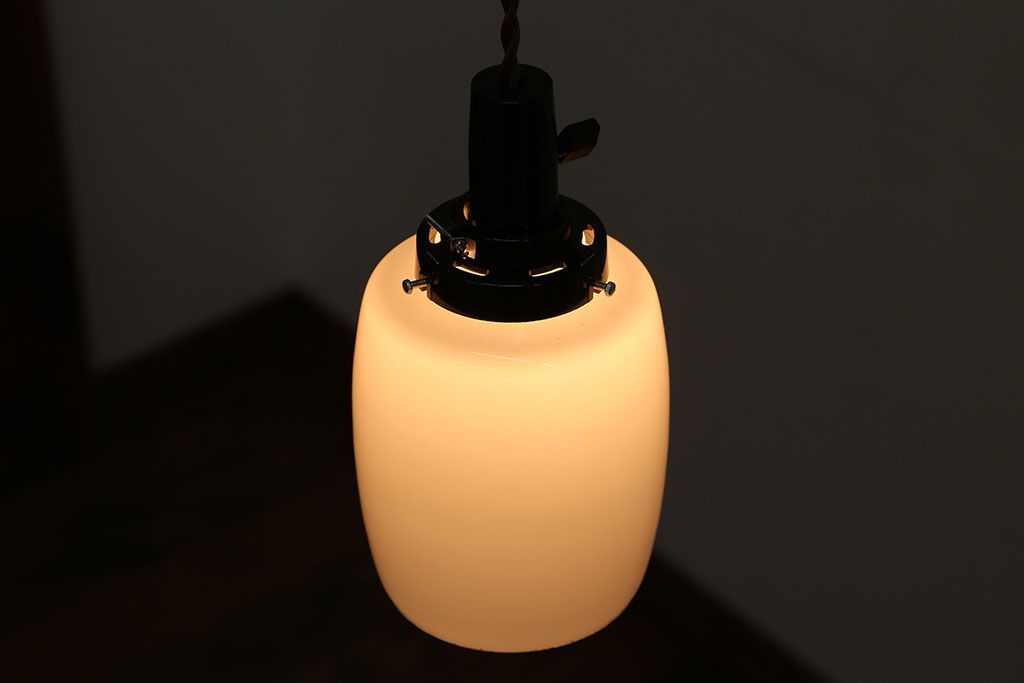 和製アンティーク　シンプルな電笠天井照明(1)