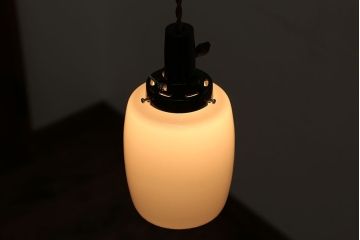和製アンティーク　シンプルな電笠天井照明(1)