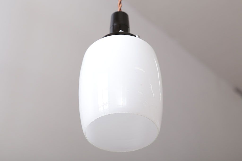 和製アンティーク　シンプルな電笠天井照明(1)