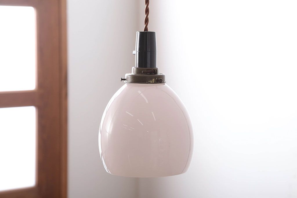 和製アンティーク　シンプルな電笠天井照明(2)