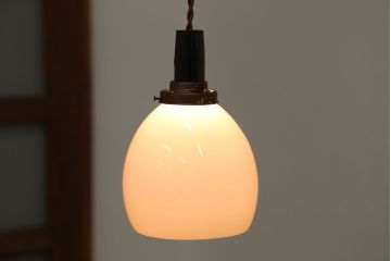 和製アンティーク　シンプルな電笠天井照明(2)