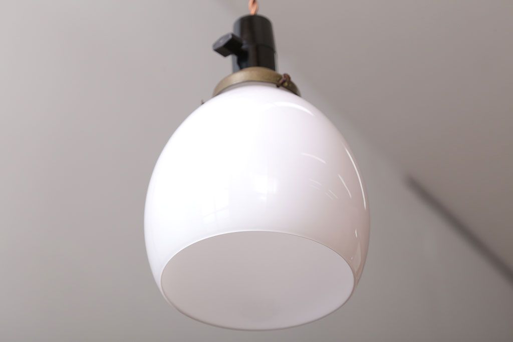 和製アンティーク　シンプルな電笠天井照明(2)