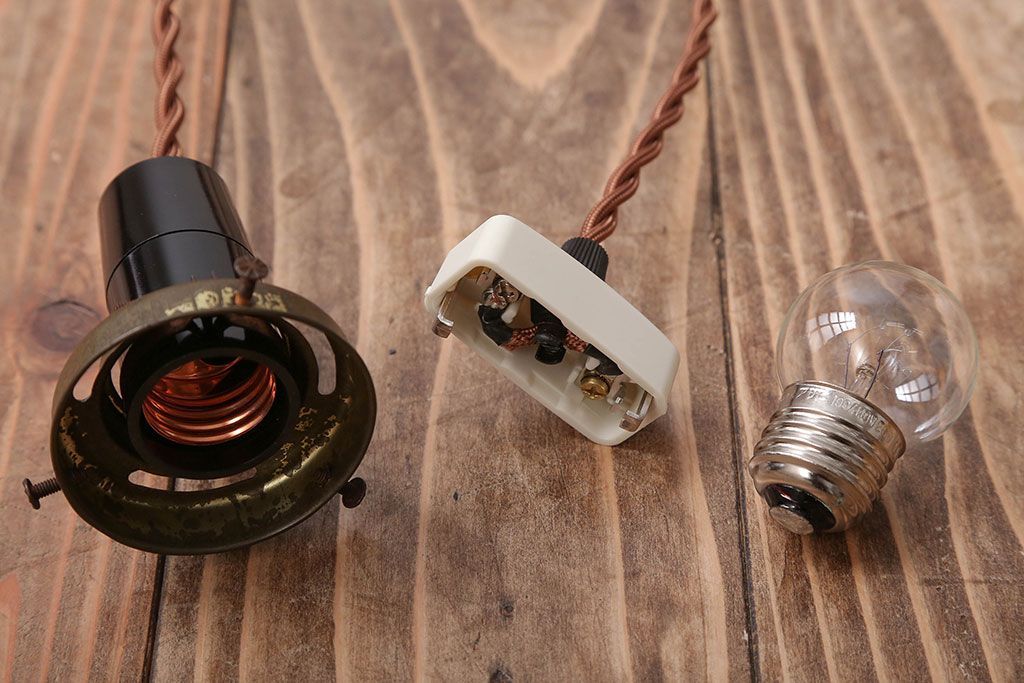 和製アンティーク　シンプルな電笠天井照明(2)