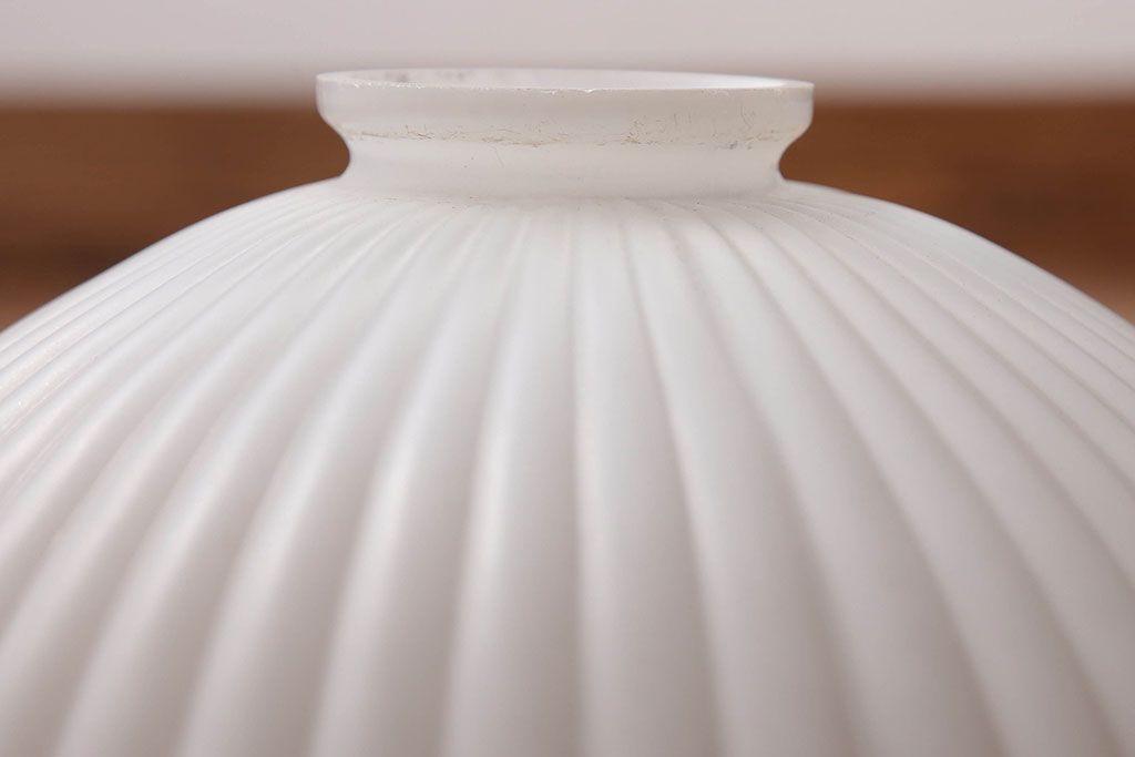 和製アンティーク　レトロな白いガラスの電笠天井照明(ペンダントライト)