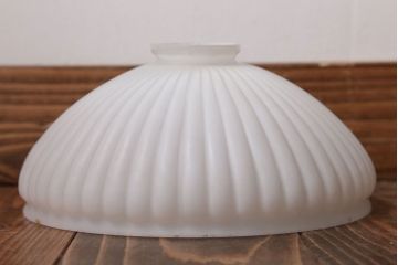 和製アンティーク　レトロな白いガラスの電笠天井照明(ペンダントライト)