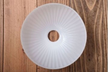 和製アンティーク　レトロな白いガラスの電笠天井照明(ペンダントライト)