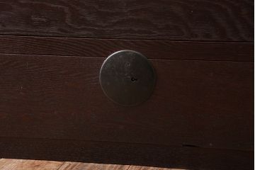 アンティーク家具　古民具・骨董　前面欅材!モダンな時代箪笥(衣装箪笥)(2)