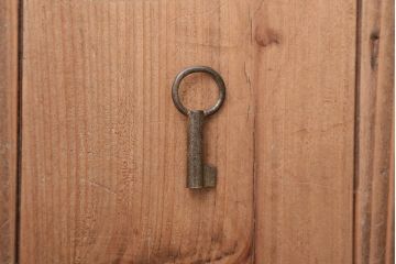 アンティーク家具　古民具・骨董　前面欅材!モダンな時代箪笥(衣装箪笥)(2)