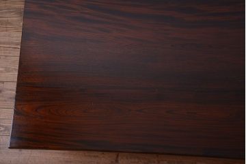 中古　民芸家具　総欅材の高級座卓(センターテーブル)