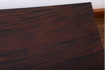 中古　民芸家具　総欅材の高級座卓(センターテーブル)