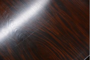 中古　民芸家具　総欅材の高級座卓(センターテーブル)