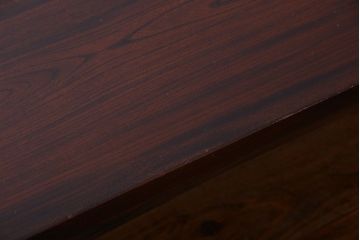 中古　民芸家具　総欅材の高級座卓(センターテーブル)