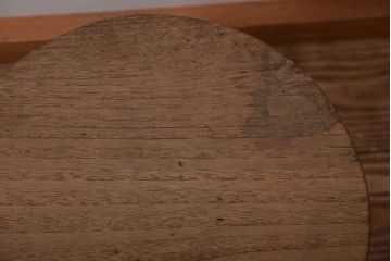 アンティーク家具　和製アンティーク　古い木のシンプルなスツール