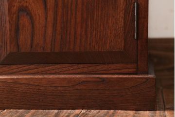 中古　九州民芸家具　高級品!三方欅材の小引き出し
