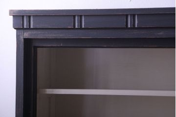 アンティーク家具　アンティークペイント　おしゃれで大きな重ね収納棚