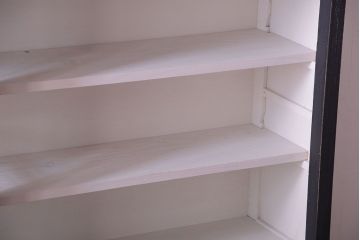 アンティーク家具　アンティークペイント　おしゃれで大きな重ね収納棚