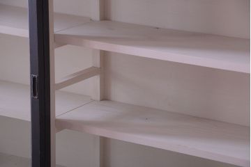 アンティーク家具　アンティークペイント　おしゃれで大きな重ね収納棚