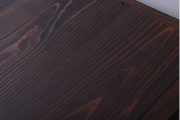 アンティーク家具　古民具・骨董　框が欅材!漆が綺麗な水屋箪笥ローボード(テレビ台、キャビネット、収納棚)