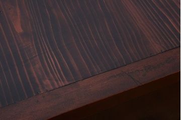 アンティーク家具　古民具・骨董　框が欅材!漆が綺麗な水屋箪笥ローボード(テレビ台、キャビネット、収納棚)