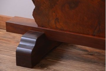 アンティーク雑貨　古民具・骨董　高級品!栃一枚板の和風パーテーション(衝立て)(定価約60万円)