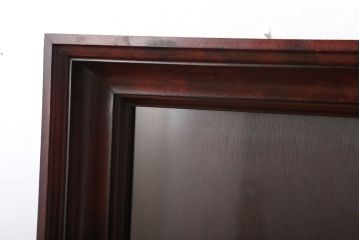 アンティーク雑貨　中古　北海道民芸家具　長方形の壁掛けフレーム(ウォールフレーム)