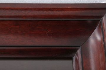 アンティーク雑貨　中古　北海道民芸家具　長方形の壁掛けフレーム(ウォールフレーム)