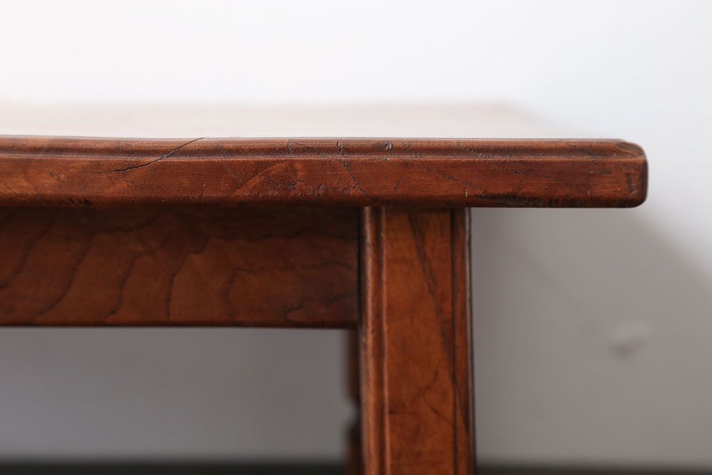 アンティーク家具　和製アンティーク　総欅材の小さな花台