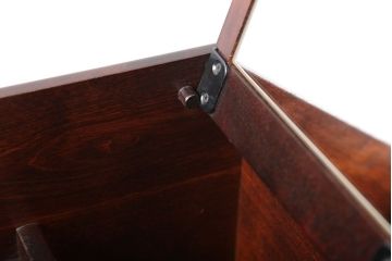 中古　北海道民芸家具　化粧箱(コスメケース)