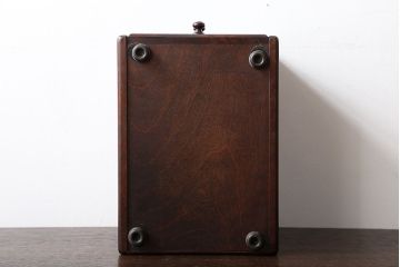 中古　北海道民芸家具　化粧箱(コスメケース)