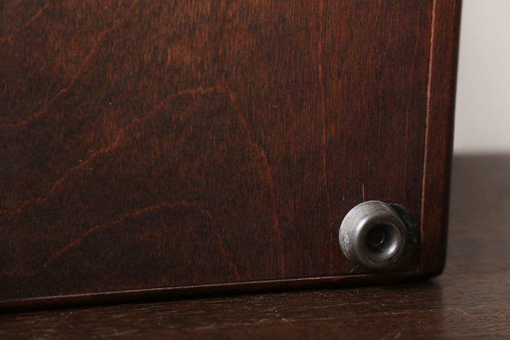 中古　北海道民芸家具　化粧箱(コスメケース)