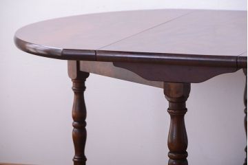 中古　九州民芸家具　上品なバタフライテーブル