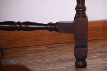 中古　九州民芸家具　上品なバタフライテーブル