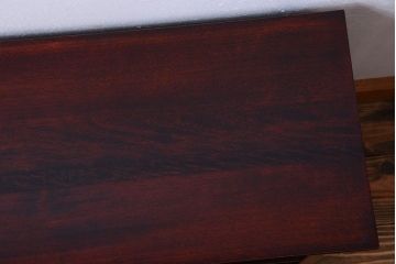 中古　九州民芸家具　モダンなディスプレイラック(飾り棚)