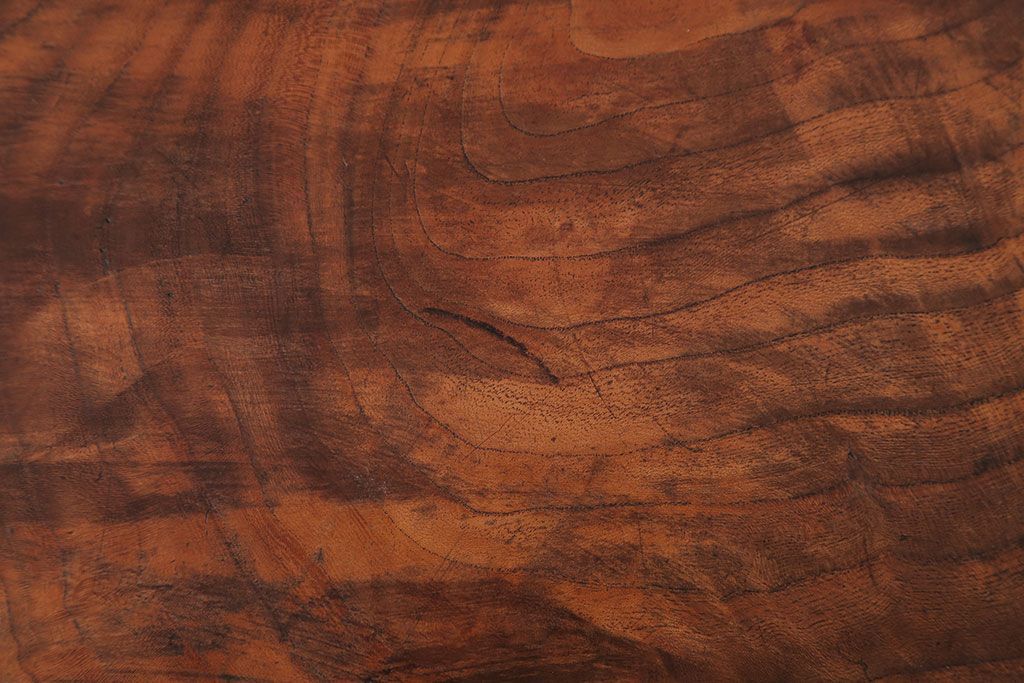 アンティーク雑貨　和製アンティーク　小さな総欅材の花台